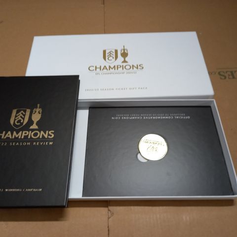 BOXED CHAMPIONS 22/23 SEASONS TICKET GIFT PACK