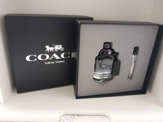 BOXED COACH NEW YORK GIFT SET