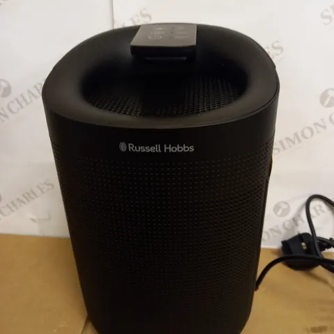 RUSSELL HOBBS RHDH1101B OZONE FREE 1L 2 IN 1 BLACK DEHUMIDIFIER/AIR PURIFIER