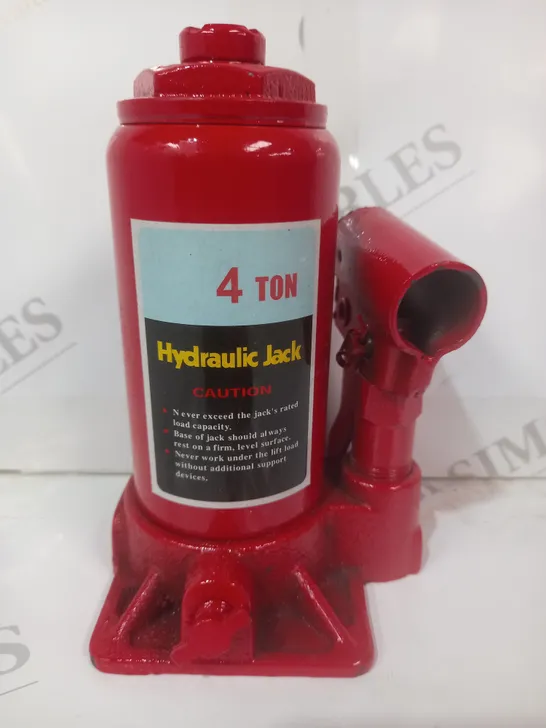 UNBRANDED 4 TON HYDRAULIC JACK