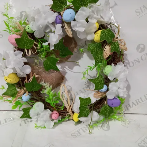 DESIGNER STLE DECORATIVE EASTER WREATH