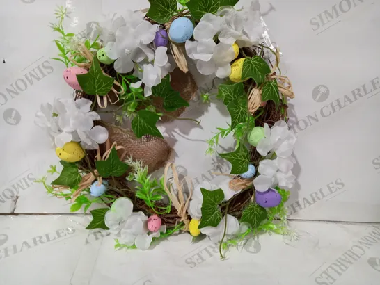 DESIGNER STLE DECORATIVE EASTER WREATH