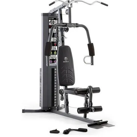 BOXED MARCY MWM-4965 HOME MULTI GYM WITH 68KG WEIGHT STACK (3 BOXES)