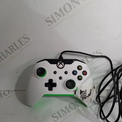 PDP NEON WHITE XBOX WIRED CONTROLLER