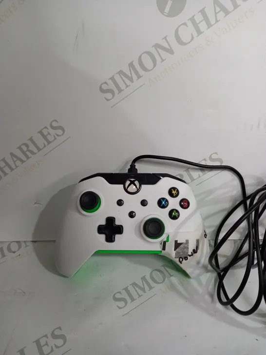 PDP NEON WHITE XBOX WIRED CONTROLLER