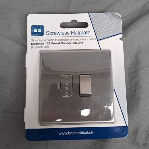 SEALED BG SCREWLESS FLATPLATE 