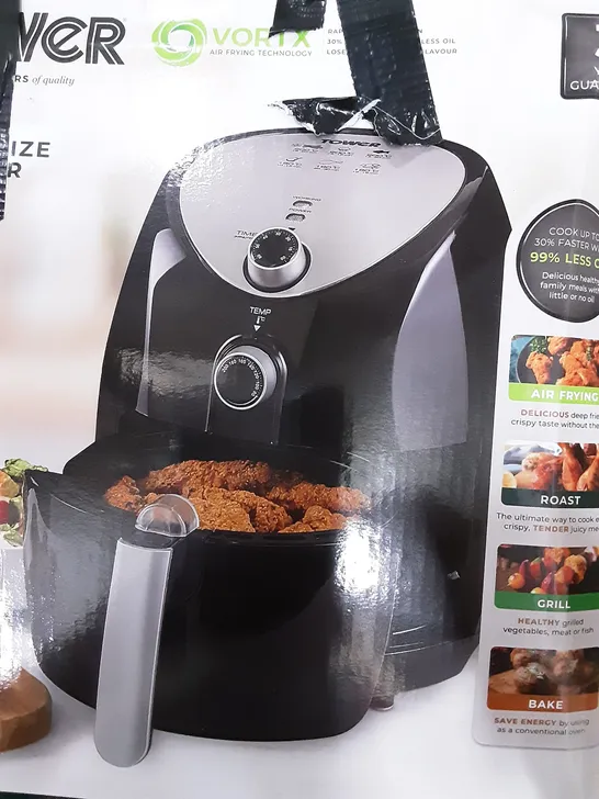 BOXED TOWER T17021 FAMILY SIZE AIR FRYER 