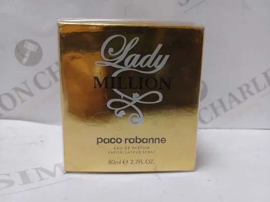 PACO RABANNE LADY MILLION EAU DE PARFUM 80ML 