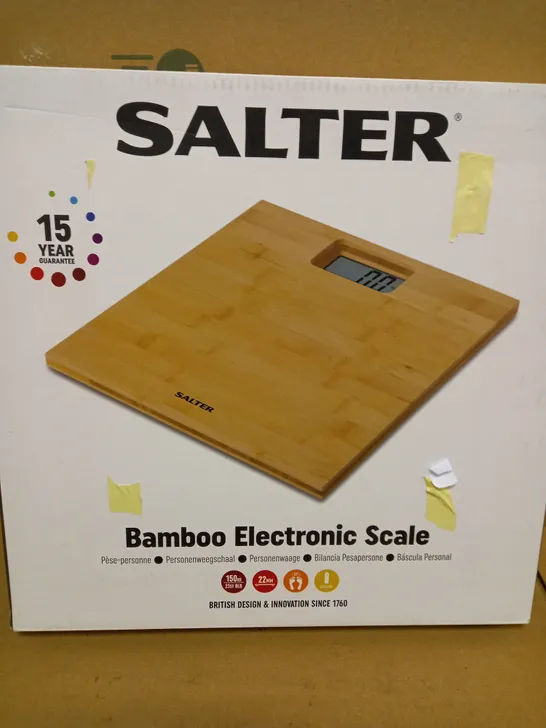 BOXED SALTER BAMBOO PERSONAL SCALE 