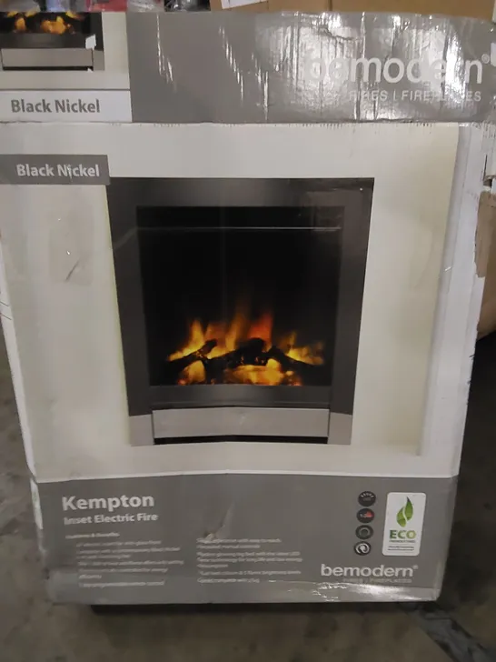 BOXED BEMODERN KEMPTON INSER ELECTRIC FIRE 