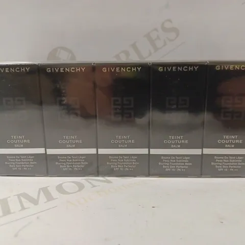 BOX OF APPROX 10 SEALED GIVENCHY TEINT COUTURE BALM NO.4 NUDE BEIGE - BARE SKIN PERFECTOR SPF 15