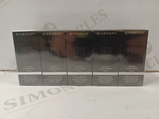 BOX OF APPROX 10 SEALED GIVENCHY TEINT COUTURE BALM NO.4 NUDE BEIGE - BARE SKIN PERFECTOR SPF 15