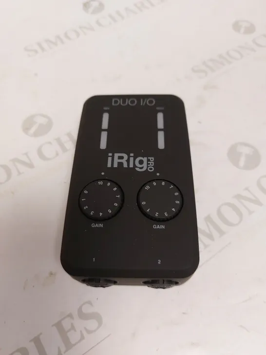 IRIG PRO DUO I/O - MOBILE 2-CHANNEL AUDIO/MIDI INTERFACE