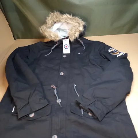 LAMBRETTA SHERPA LINED PARKA SIZE XXL