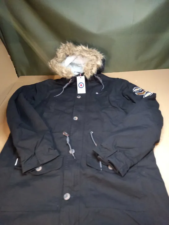 LAMBRETTA SHERPA LINED PARKA SIZE XXL