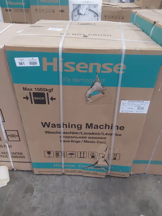 GRADE 1 HISENSE WASHER DRYER 10KG WASH 6KG DRYER WHITE