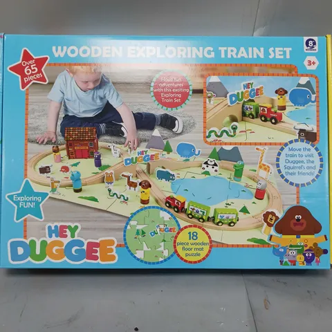 BOXED AND SEALED HEY DUGGEE TRAIN SET 