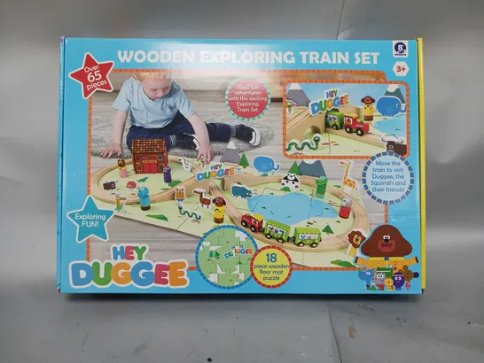 BOXED AND SEALED HEY DUGGEE TRAIN SET  RRP £29.99