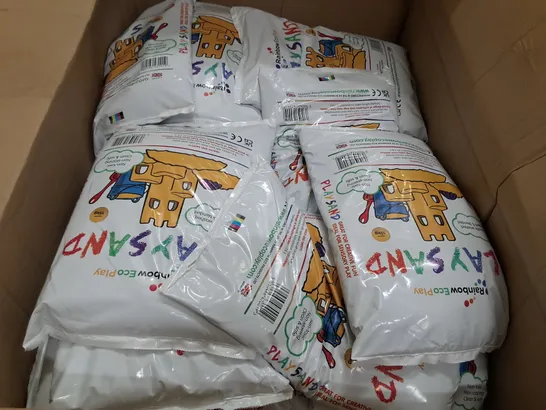 PALLET OF 15KG BAGS OF RAINBOW ECO PLAY SAND