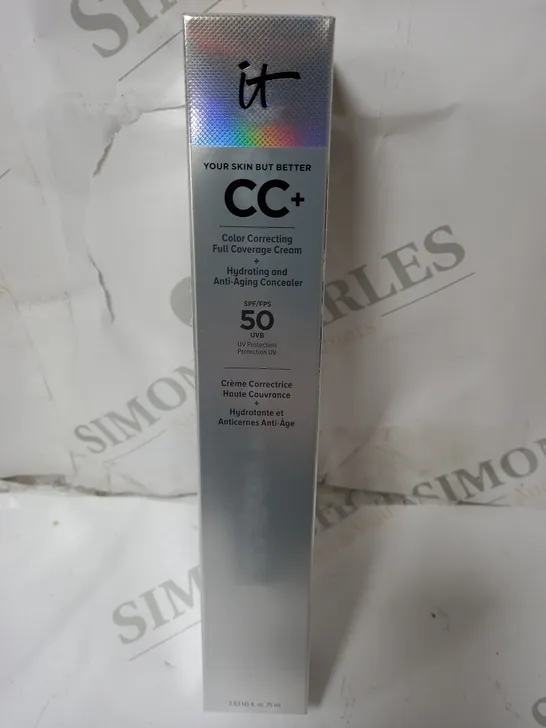 IT CC+ COLOUR CORRECTING FULL COVERAGE CREAM + HYDRATING ANTI AGE CONCEALER