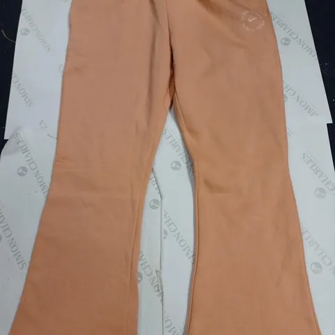 NIKE FLEECE FLARE JOGGERS PEACH - XL