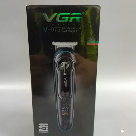 BOXED AND SEALED VGR - V-075 PROFESSIONAL HAIR TRIMMER