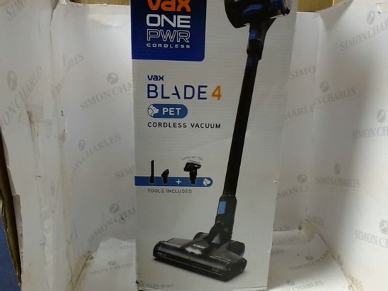 VAX ONEPWR BLADE 4 PET CORDLESS VACUUM CLEANER
