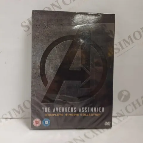 THE AVENGERS ASSEBLED COMPLETE 4 MOVIE COLLECTION