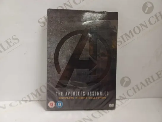 THE AVENGERS ASSEBLED COMPLETE 4 MOVIE COLLECTION