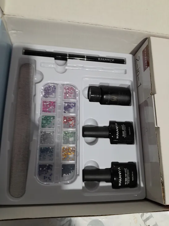 BOXED WAKANYA POLY GEL NAIL KIT 