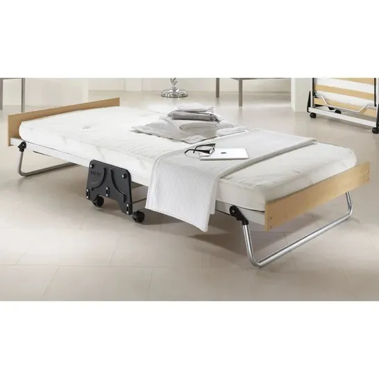 BOXED J-BED SOLID WOODEN FOLDING BED WITH MATTRESS 