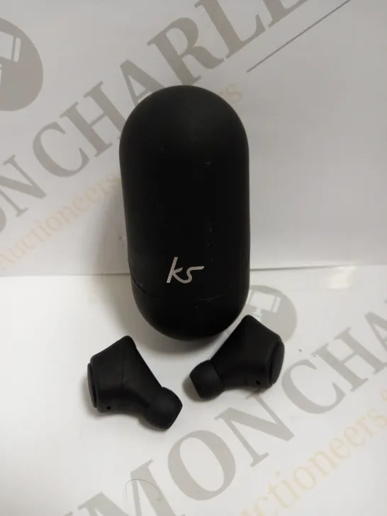 KITSOUND FUNK 25 TRUE WIRELESS SPORTS EARPHONES - BLACK