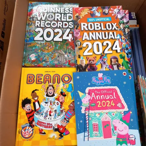 LARGE QUANTITY OF ASSORTED 2024 ANNUALS 