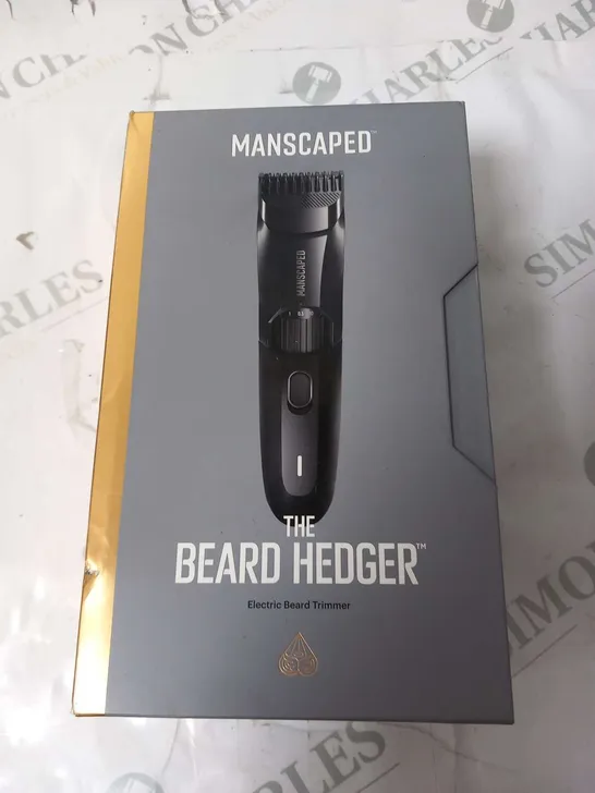 BOXED MANSCAPED THE BEARD HEDGER ELECTRIC BEARD TRIMMER 