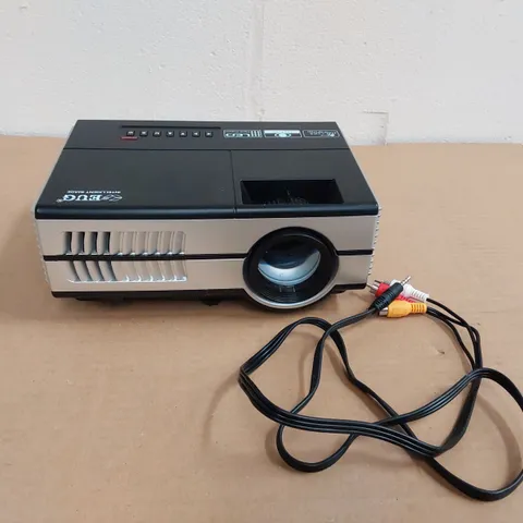 BOXED EUG 600D AB DIGITAL LED PROJECTOR - MISSING PARTS (1 BOX)