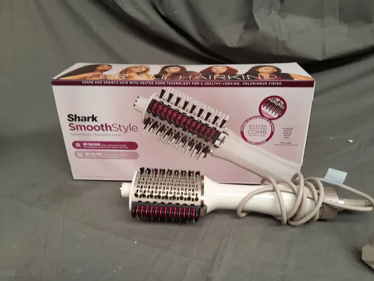 BOXED SHARK SMOOTHSTYLE HOT BRUSH & SMOOTHING COMB