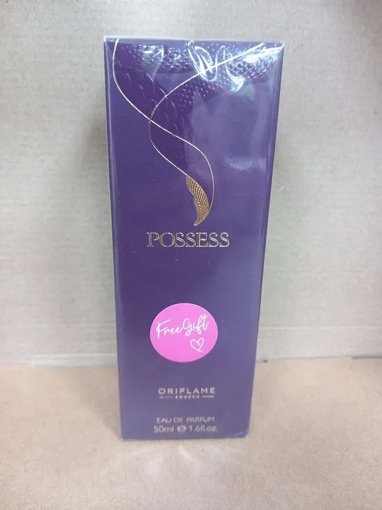 BOXED AND SEALED POSSESS ORIFLAME EAU DE PARFUM 50ML