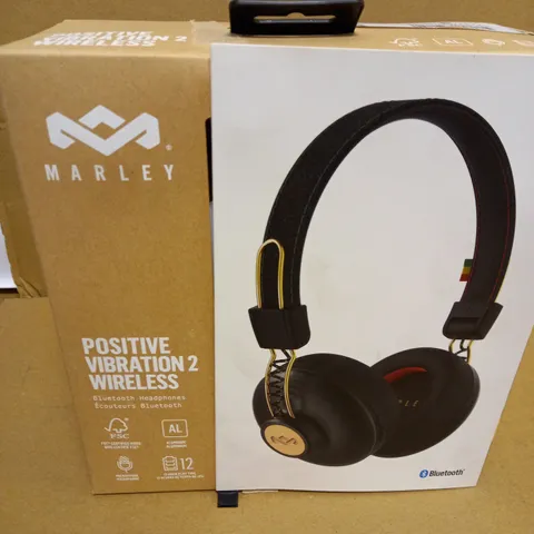 BOXED MARLEY POSITIVE VIBRATION 2 WIRELESS HEADPHONES