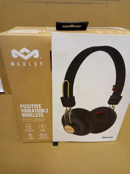 BOXED MARLEY POSITIVE VIBRATION 2 WIRELESS HEADPHONES