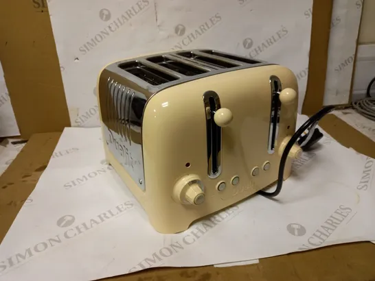 DUALIT 4-SLOT LITE TOASTER IN CREAM