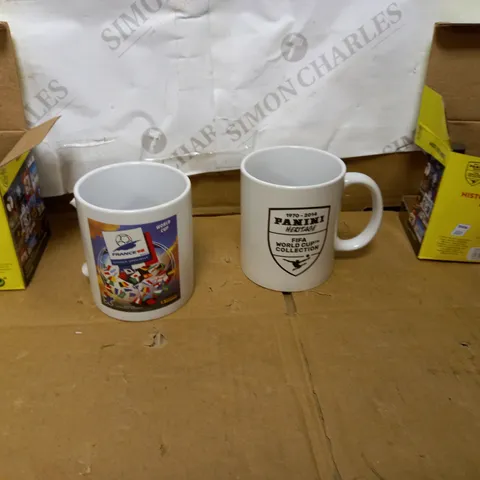 LOT OF 24 PANINI HERATIGE MUGS 