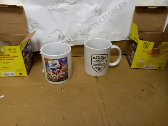 LOT OF 24 PANINI HERATIGE MUGS 