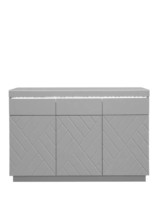 BOXED KARA SIDEBOARD - GREY 