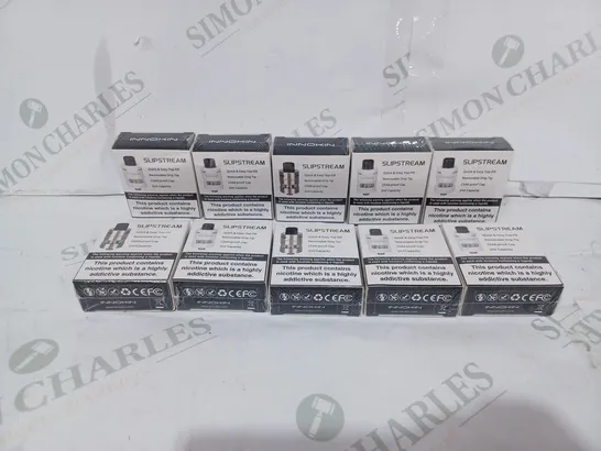 LOT TO CONTAIN APPROX. 20 X ASSORTED INNOKIN SLIPSTREAM E-CIGARETTE TANK SETS - COLOURS VARY