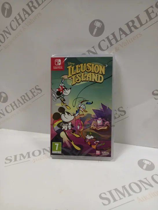 BOXED & SEALED DISNEY ILLUSION ISLAND FOR THE NINTENDO SWITCH 