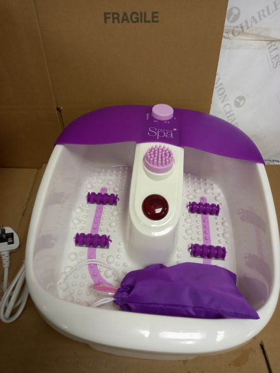 SENSIO FOOT SPA MASSAGER PEDICURE BATH