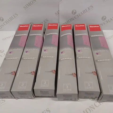 SIX BRAND NEW BOXED METALTEX PORTFINO CLOTHES AIRERS