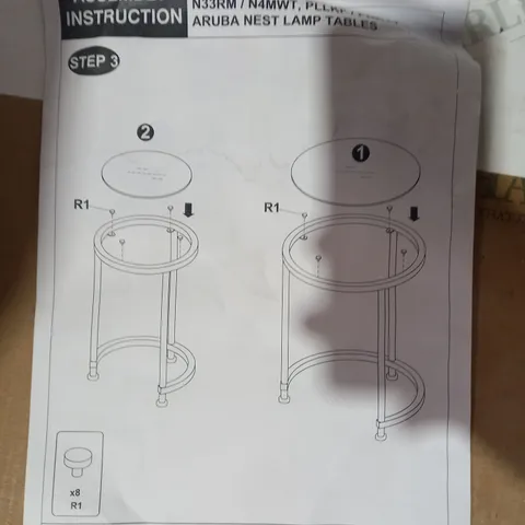 ARUBA NEST LAMP TABLES