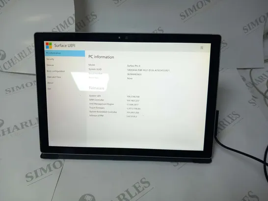 MICROSOFT SURFACE PRO 4 128GB 1724