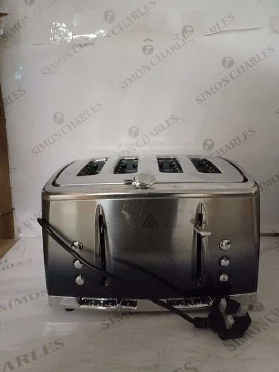 RUSSELL HOBBS 25141 STAINLESS STEEL FOUR SLICE TOASTER